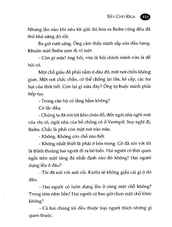 BẦY CHÓ RIGA