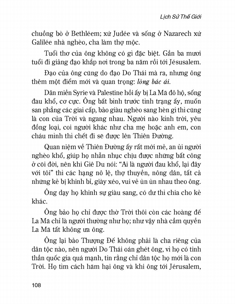 Lịch Sử Thế Giới