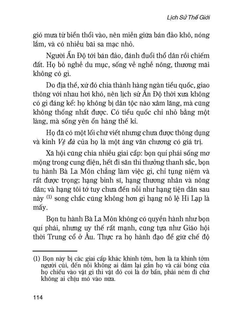 Lịch Sử Thế Giới