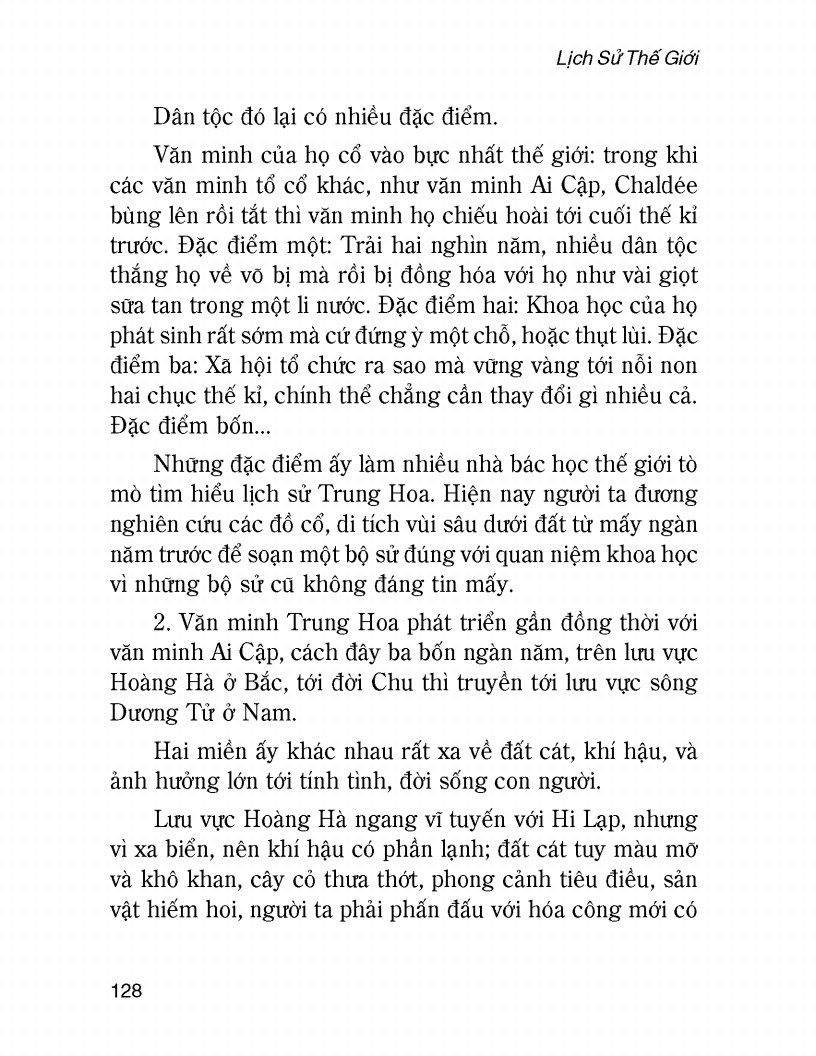 Lịch Sử Thế Giới
