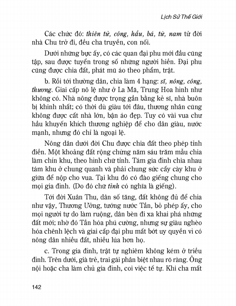Lịch Sử Thế Giới