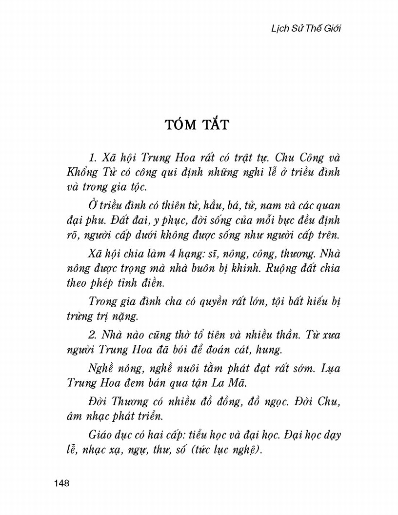 Lịch Sử Thế Giới