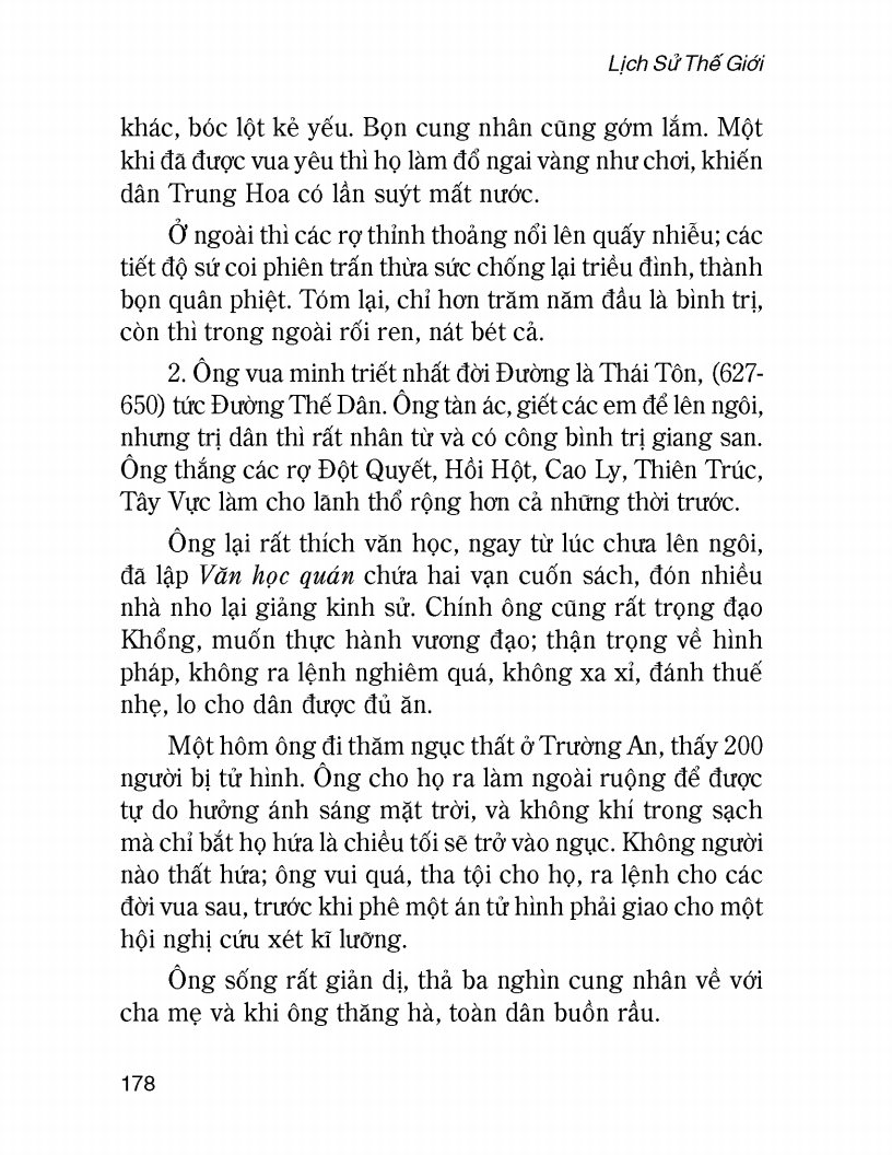 Lịch Sử Thế Giới