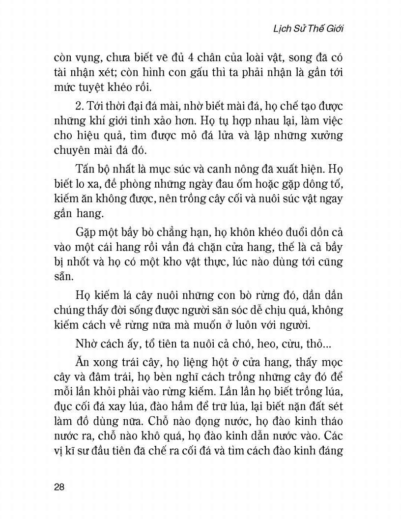 Lịch Sử Thế Giới