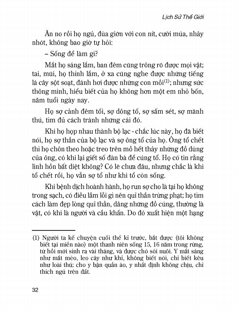 Lịch Sử Thế Giới