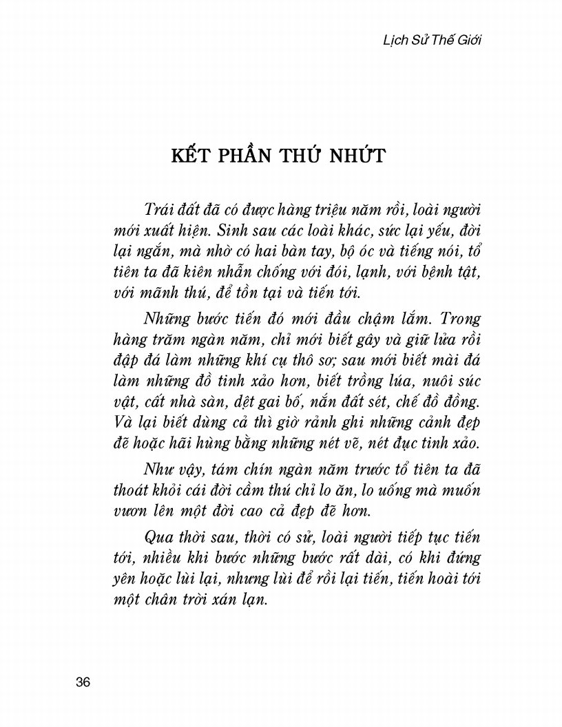 Lịch Sử Thế Giới