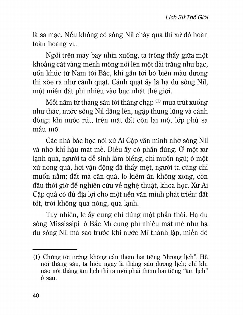 Lịch Sử Thế Giới