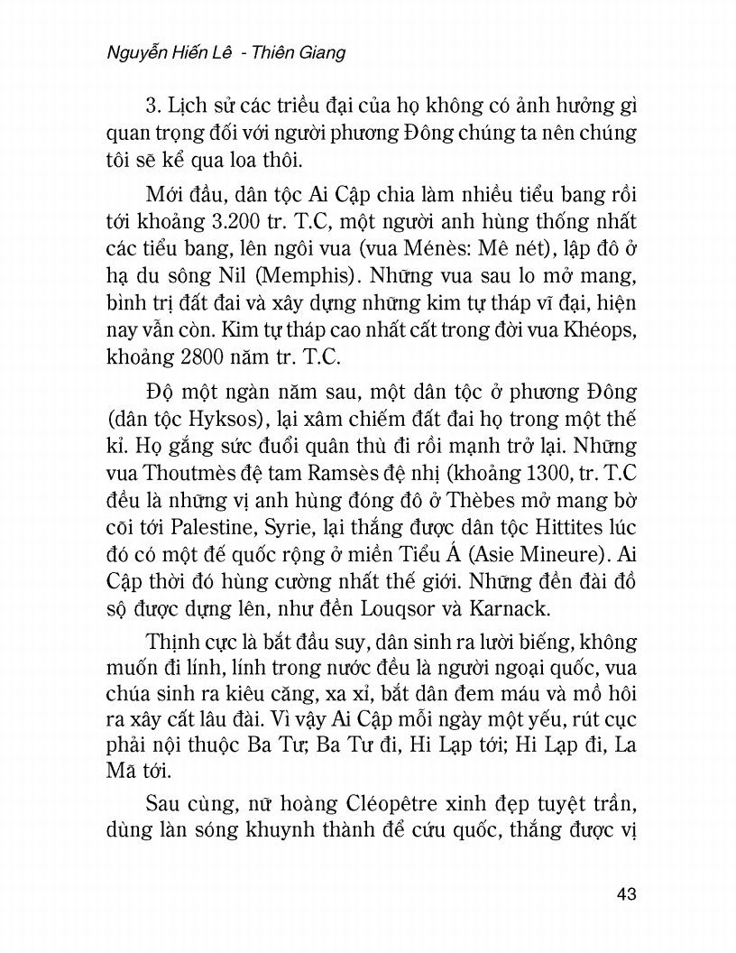 Lịch Sử Thế Giới