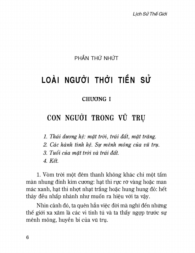 Lịch Sử Thế Giới