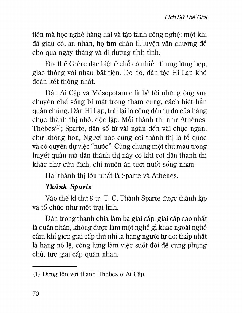 Lịch Sử Thế Giới