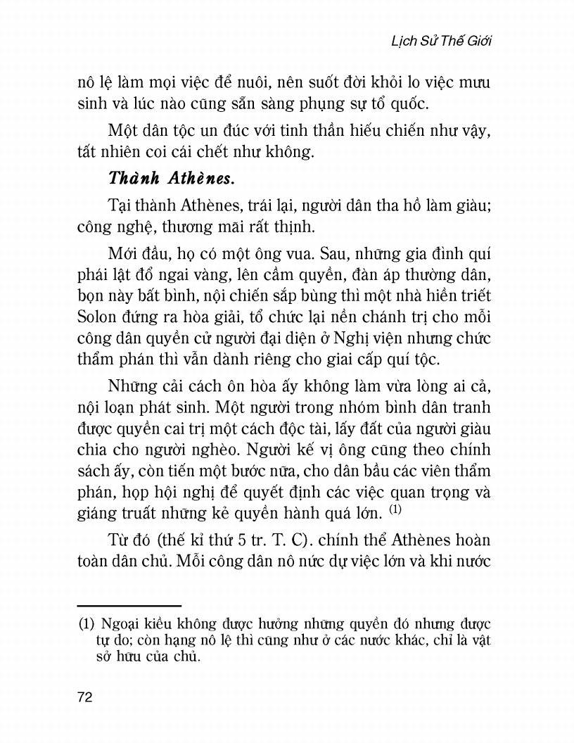 Lịch Sử Thế Giới