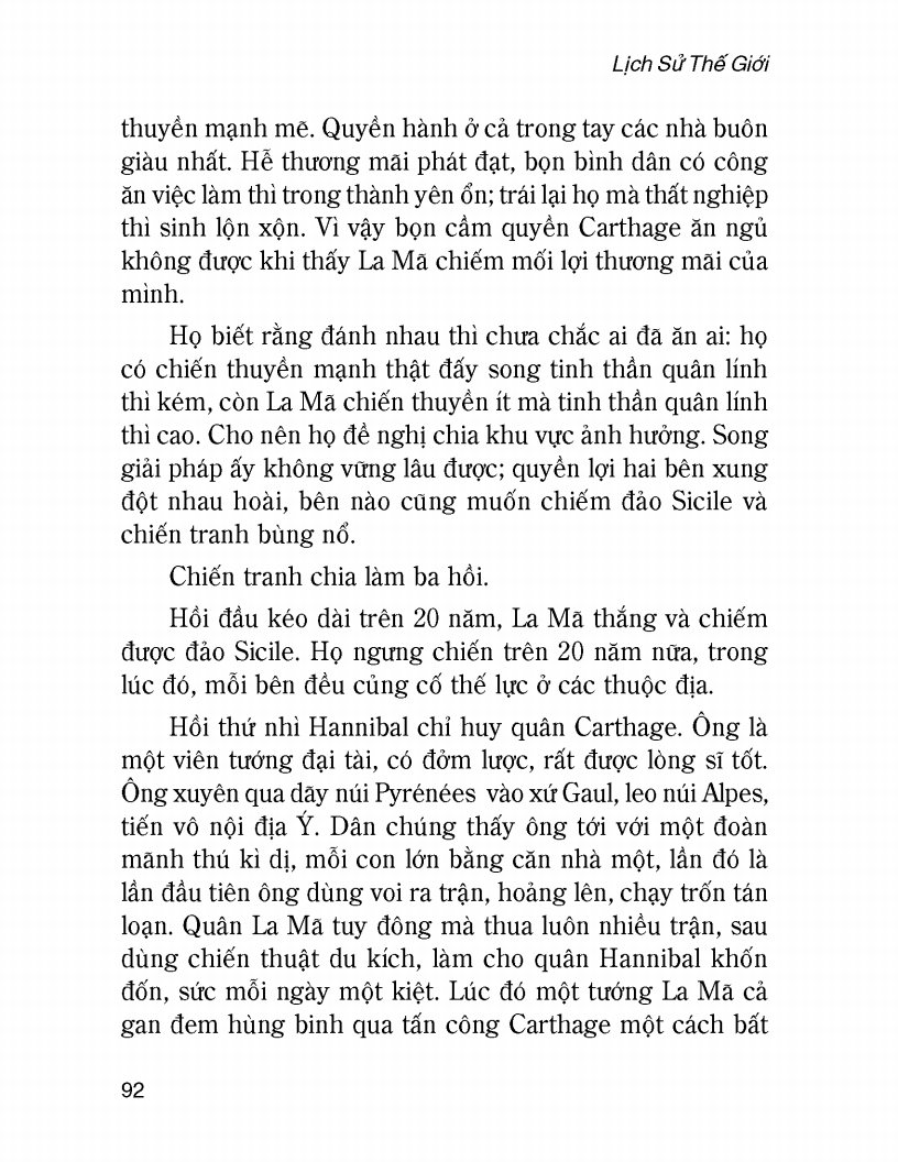 Lịch Sử Thế Giới