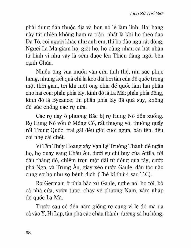 Lịch Sử Thế Giới