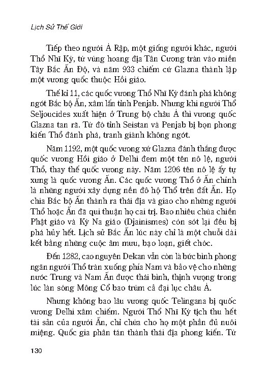Lịch Sử Thế Giới