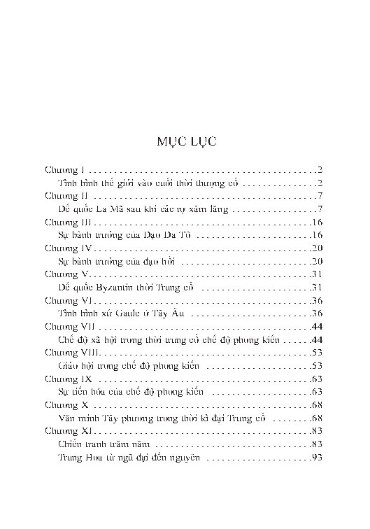 Lịch Sử Thế Giới