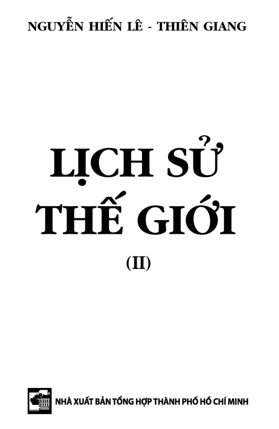 Lịch Sử Thế Giới