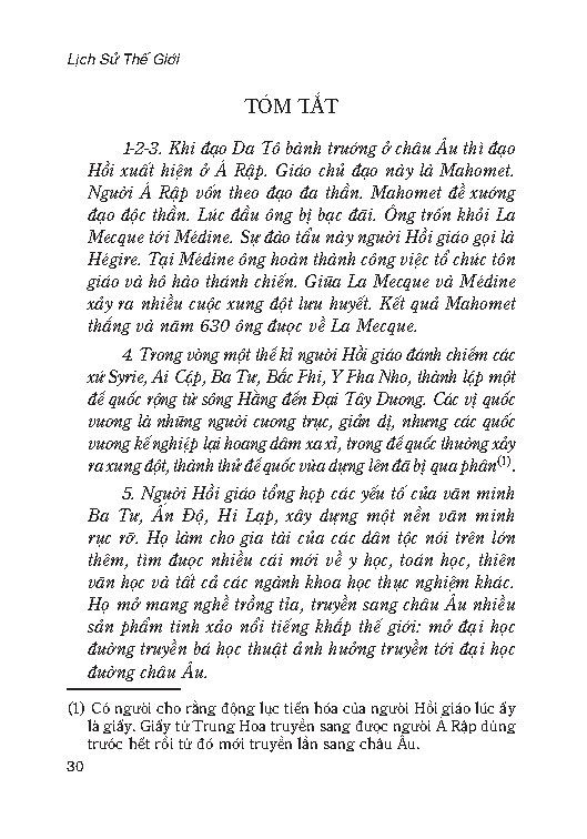 Lịch Sử Thế Giới