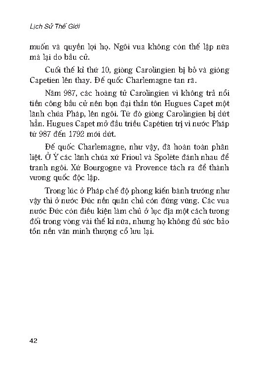 Lịch Sử Thế Giới