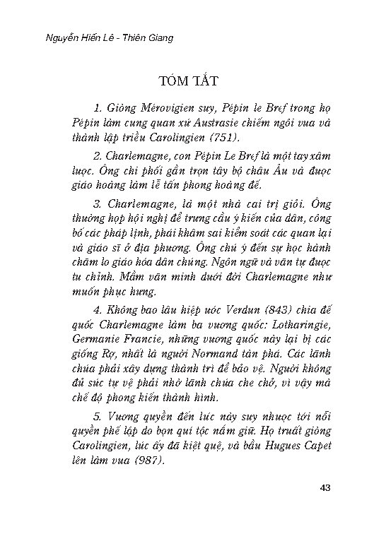 Lịch Sử Thế Giới