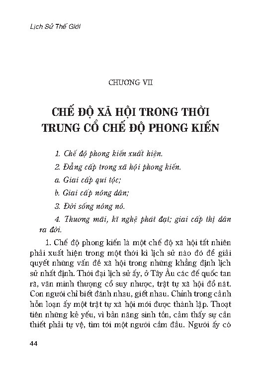 Lịch Sử Thế Giới