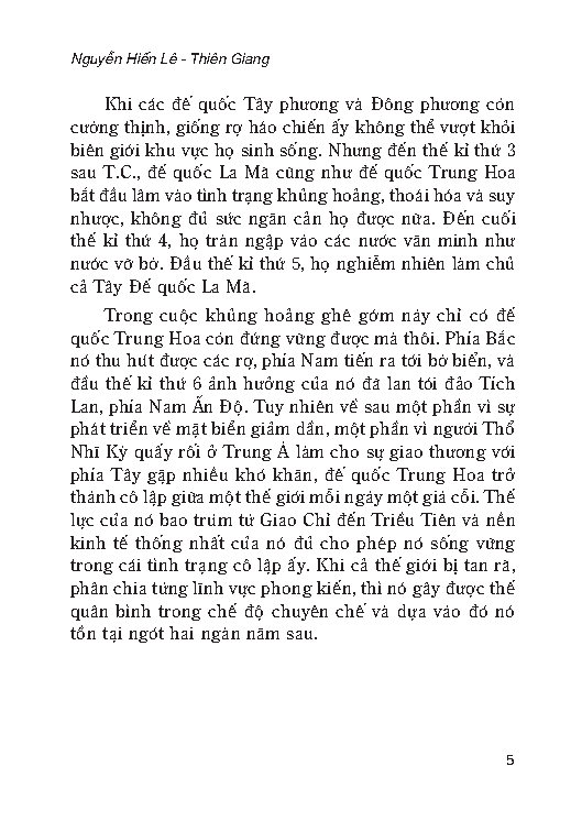Lịch Sử Thế Giới