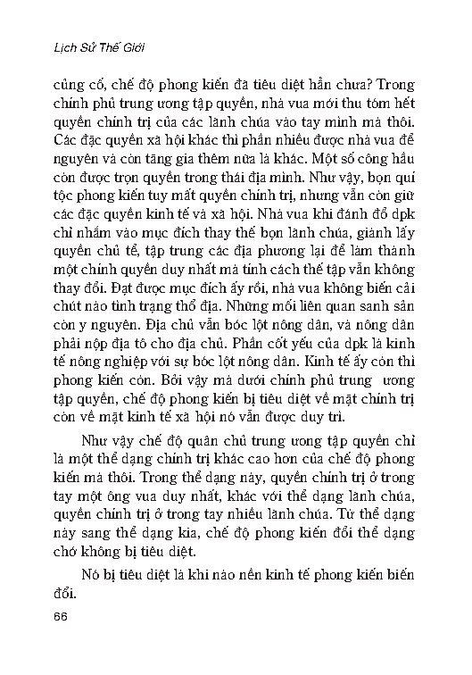 Lịch Sử Thế Giới