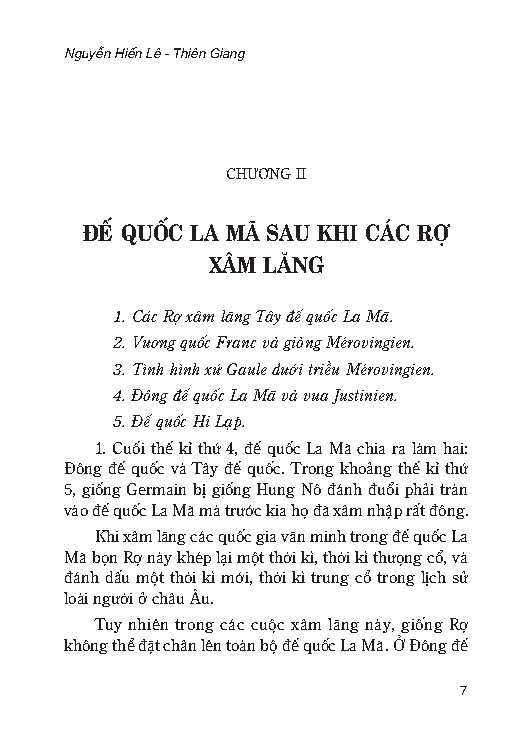 Lịch Sử Thế Giới