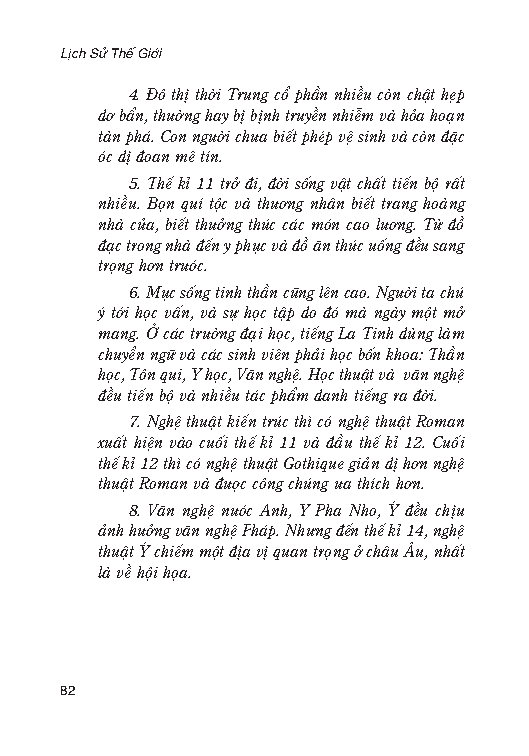 Lịch Sử Thế Giới