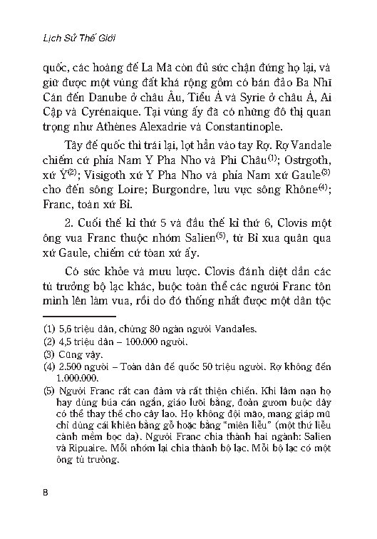 Lịch Sử Thế Giới