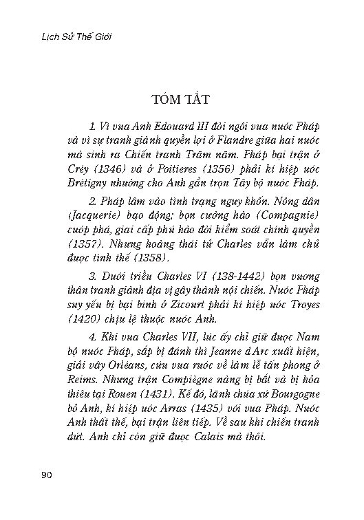 Lịch Sử Thế Giới