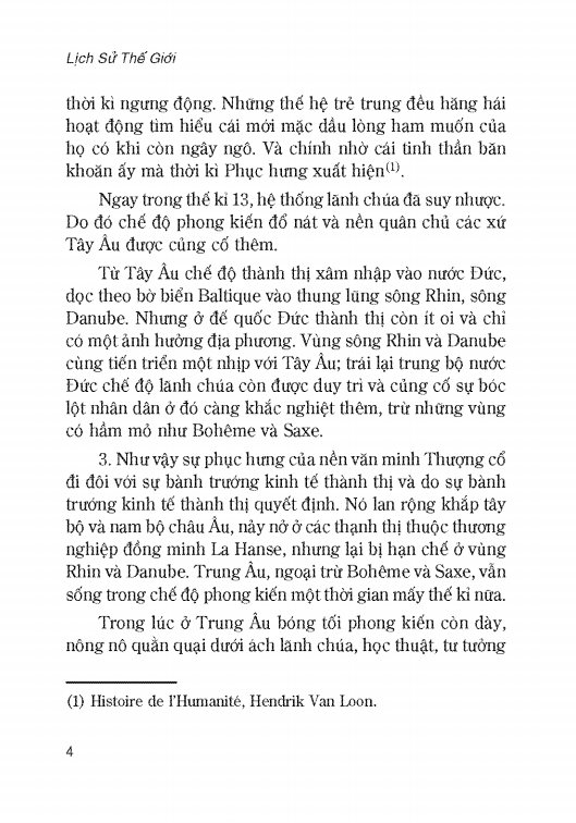 Lịch Sử Thế Giới